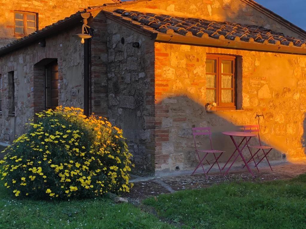 Casa Country House Girasole Vakantie Huis-Wakacje Huis Asciano Kültér fotó