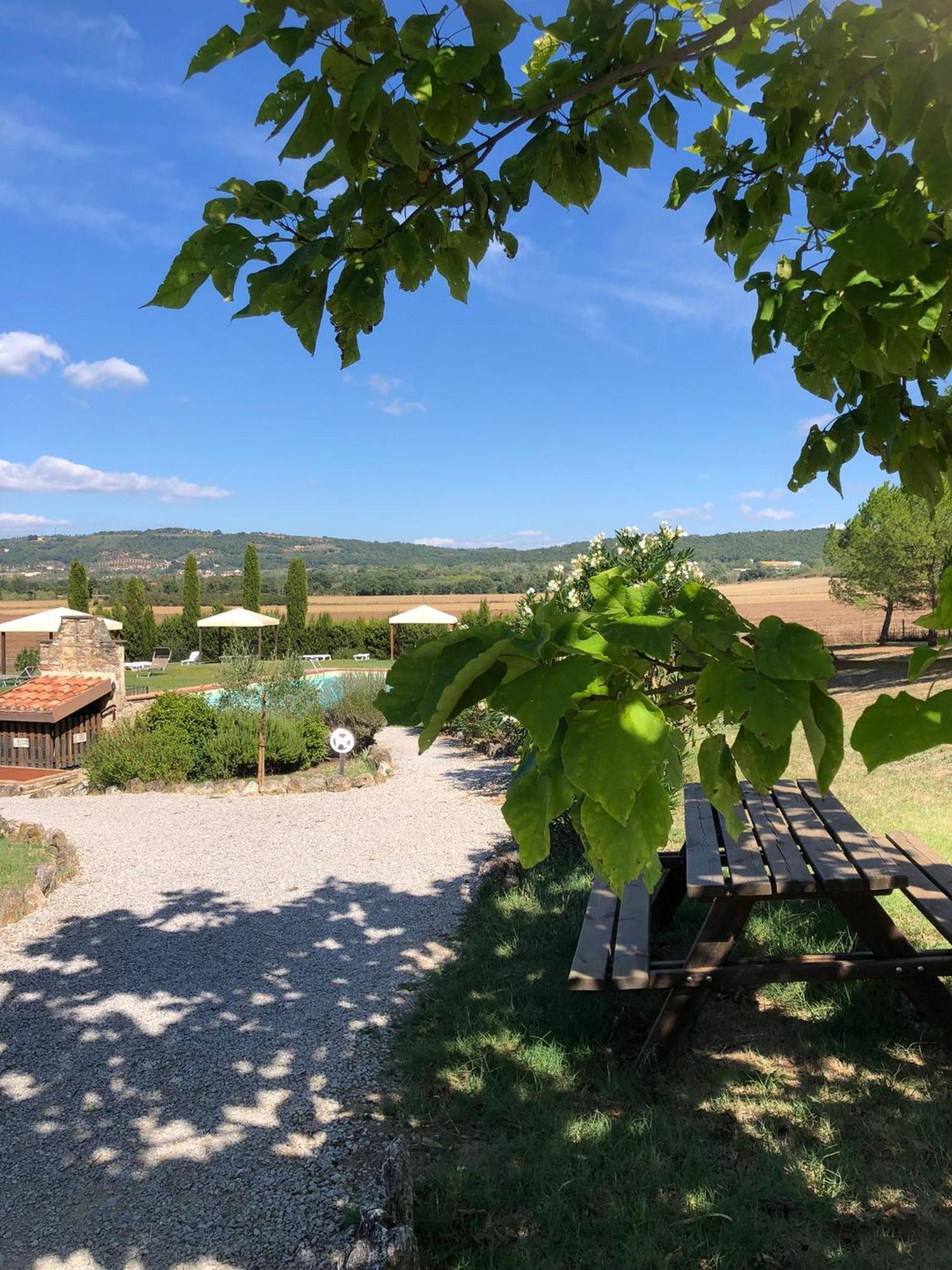 Casa Country House Girasole Vakantie Huis-Wakacje Huis Asciano Kültér fotó