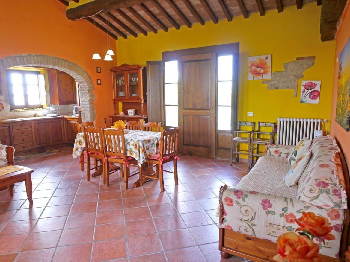 Casa Country House Girasole Vakantie Huis-Wakacje Huis Asciano Kültér fotó