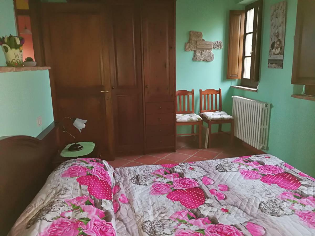 Casa Country House Girasole Vakantie Huis-Wakacje Huis Asciano Kültér fotó
