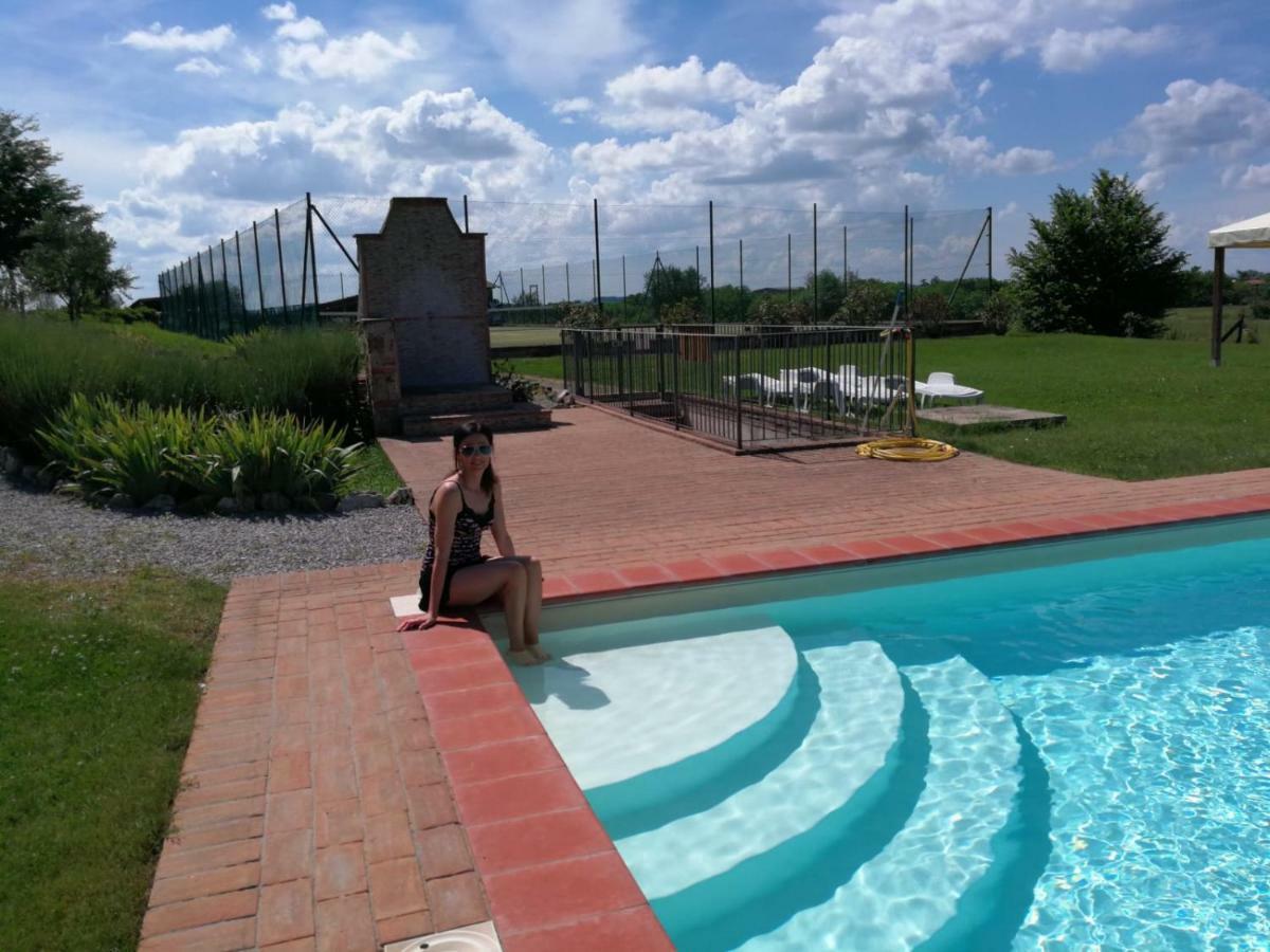 Casa Country House Girasole Vakantie Huis-Wakacje Huis Asciano Kültér fotó